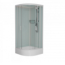 Душевая кабина Frank F400/1 White 100*100 белый Душевая кабина Frank F400/1 White 100*100 белый