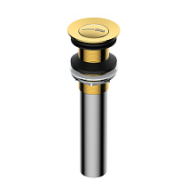 Донный клапан WasserKRAFT A253 глянцевое золото