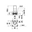 Скрытая монтажная часть Laufen Simibox HF574036000000 - фото 2