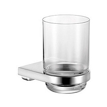 Стакан Keuco Collection Moll 12750019000 с держателем, хром Стакан Keuco Collection Moll 12750019000 с держателем, хром