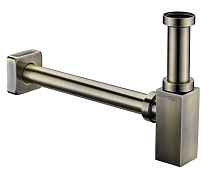 Сифон WasserKRAFT A096 для раковины бронза