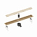 Душевой лоток Timo Drain System DS230109/17 90 золото матовое