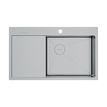 Кухонная мойка Omoikiri Akisame 86-R Side-IN 86x51x20 нержавеющая сталь