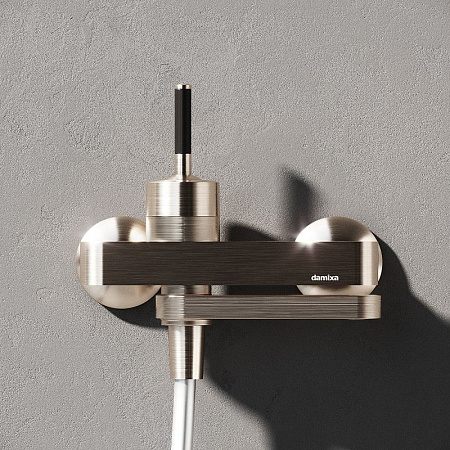 Смеситель Damixa Arc 291000200 для ванны с душем, никель