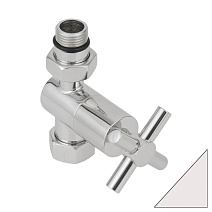 Вентиль Сунержа Без серии 30-1304-0134 для водяных, белый матовый