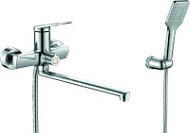 Смеситель для ванны и душа RUSH Socotra ST1235-51 хром