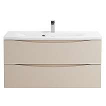 Тумба с раковиной BelBagno Marino MARINO-800-2C-SO-CO-P + BB800/450-LV-MR-PR 80 crema opaco Тумба с раковиной BelBagno Marino MARINO-800-2C-SO-CO-P + BB800/450-LV-MR-PR 80 crema opaco