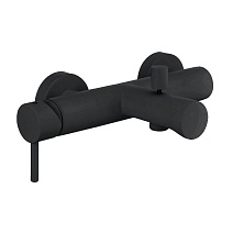 Смеситель Palazzani Digit 02101538 для ванны с душем, черный матовый Смеситель Palazzani Digit 02101538 для ванны с душем, черный матовый