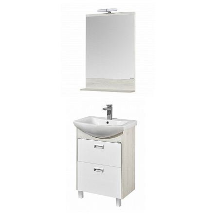 Зеркало Aquaton Бекка 1A214302BAC20 60 дуб сомерсет