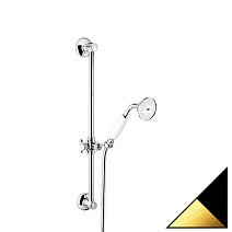 Душевой гарнитур Emmevi C02541OANO черный/золото