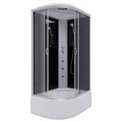 Душевая кабина Niagara Classic NG-2510-14RG 120x80x215 стекло тонированное/профиль серебро