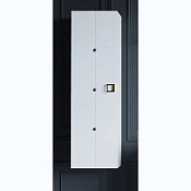 Шкаф-пенал Armadi Art Piazza 844-WG без ножек, белый/золото