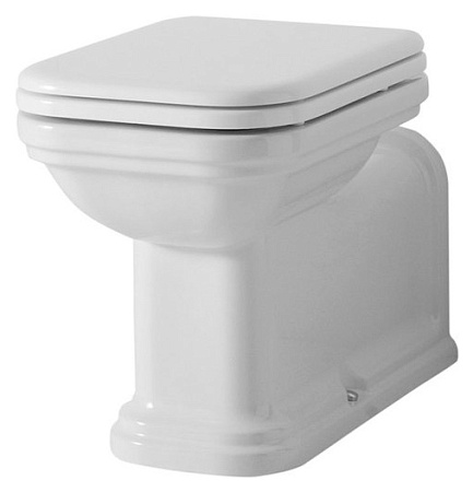 Унитаз приставной Kerasan Waldorf 411601 белый