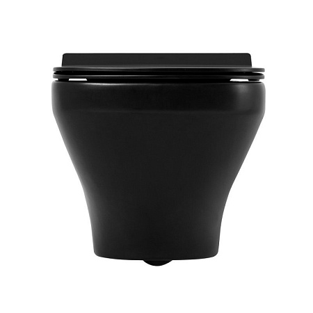 Унитаз подвесной BelBagno Sela BB3201CHR-MB черный матовый