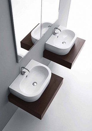Раковина Kerasan Flo 314101*1 50 белый