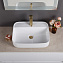 Раковина накладная BelBagno BB1321 40x50.5x14 белый - фото 2