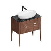 Тумба с раковиной Kerama Marazzi Plaza Classic Neo PL.CN.80.1+1\NUT.M 80 орех