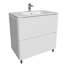 Тумба с раковиной IDDIS Edifice EDI80WFi95K белый