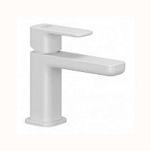 Смеситель для раковины Kludi Renon 422905375 белый матовый Смеситель для раковины Kludi Renon 422905375 белый матовый