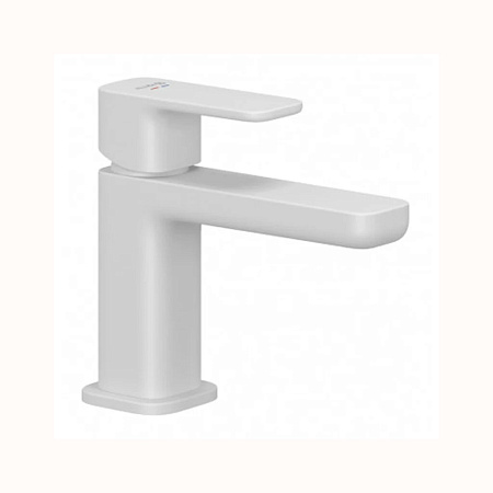 Смеситель для раковины Kludi Renon 422905375 белый матовый
