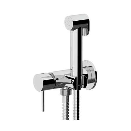 Гигиенический душ со смесителем Remer Shut-Off X65C25W хром