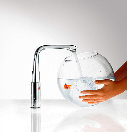 Смеситель Hansgrohe Metris 31087000 для раковины, хром