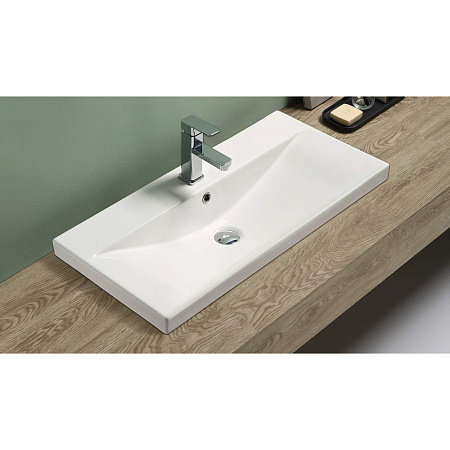 Раковина Velvex 9696-80 80х40 белый