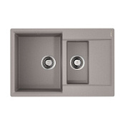 Кухонная мойка Omoikiri Daisen 78-2-GR 78х51 серый