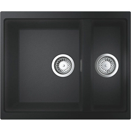 Мойка кухонная Grohe K500 31648AP0 55,5x46 черный гранит