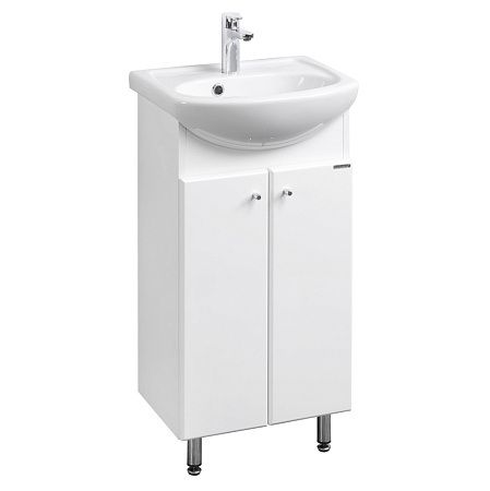 Тумба с раковиной Aquaton Мира 1A104401MR010 45 белый