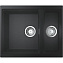 Мойка кухонная Grohe K500 31648AP0 55,5x46 черный гранит - фото 3