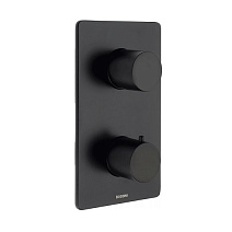 Смеситель Bossini Oki Z00002.073 для душа (внешняя часть), черный матовый