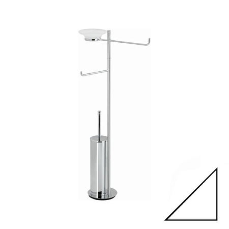 Стойка с аксессуарами Stil Haus Hashi 971(24) белый матовый