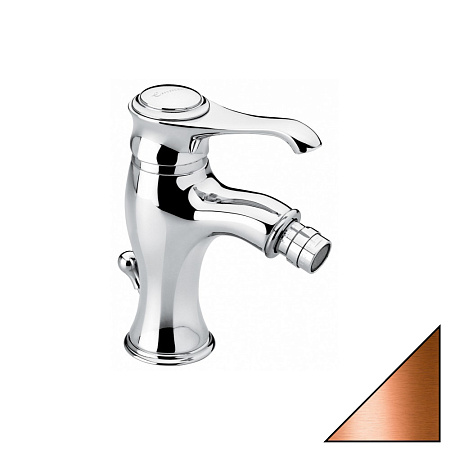Смеситель Emmevi Tiffany 6004RA для биде, медь