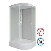 Душевая кабина Niagara Promo P100/80/26L/MT 100x80x215 L стекло матовое/профиль белый