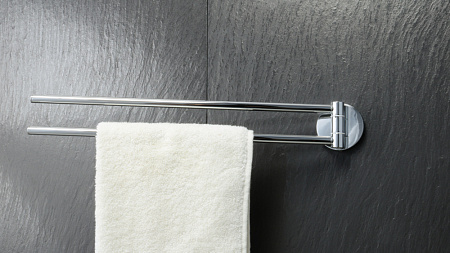 Полотенцедержатель рога Fixsen Hotel FX-31002A хром