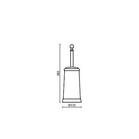 Ершик Bagno & Associati Canova CA25252 ORO