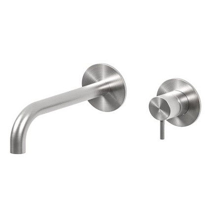 Смеситель Bossini Nobu INZ206.075 для раковины, матовая нержавеющая сталь