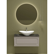 Мебель для ванной со столешницей Sancos Very 100 VR100SM+TT100A1X Doha Soft/Black Sky