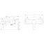 Смеситель Bravat Stream F93783C-01A для душа хром - фото 2