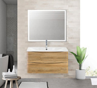 Мебель для ванной BelBagno Acqua ACQUA-1000-2C-SO-RR 100 подвесная, Rovere Rustico