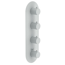 Термостат Nobili Live WE00103/TWM для ванны с душем, белый матовый Термостат Nobili Live WE00103/TWM для ванны с душем, белый матовый