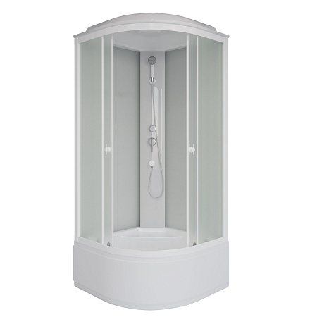 Душевая кабина Niagara Promo P80x40xMT 80x80x215 матовый/белый