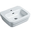 Раковина подвесная Simas Evolution EVO 15 bia 53x45x16 с 1 отверстием под смеситель, белый