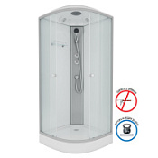 Душевая кабина Niagara Eco E100/13/MT 100x100x215 L/R стекло матовое/профиль серебро Душевая кабина Niagara Eco E100/13/MT 100x100x215 L/R стекло матовое/профиль серебро