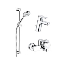 Душевой комплект Kludi Pure&Easy 376850565 хром