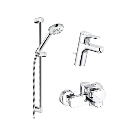 Душевой комплект Kludi Pure&Easy 376850565 хром