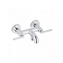 Смеситель Kludi Nova Fonte Puristic 205400515 для ванны с душем, хром Смеситель Kludi Nova Fonte Puristic 205400515 для ванны с душем, хром