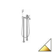 Смеситель Emmevi Tiffany 600128BO для ванны, белый/золото