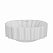 Раковина накладная Kerama Marazzi Artbasin Conchiglia CC.wb.50\WHT 50 белый глянцевый